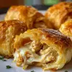 Cheesy Chicken Crescent Rolls