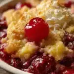 Pineapple Cherry Dump Cake