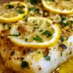 Baked Cod with Lemon and Garlic
