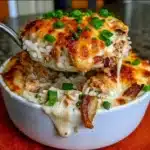 French Onion Chicken Rice Casserole