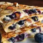 Blueberry Breakfast Quesadilla
