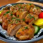 Steamed Chicken in Foil