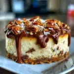 German Chocolate Cheesecake