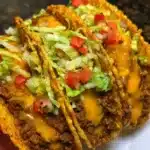 Cheesy Rotel Tacos