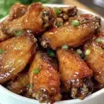 Sweet and spicy chicken wings