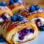 Blueberry Cheesecake Rolls