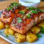 Honey Pineapple Salmon
