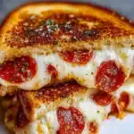 Pepperoni Pizza Grilled Cheese