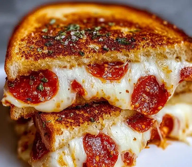 Pepperoni Pizza Grilled Cheese