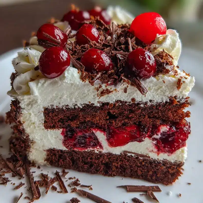 Black Forest Cream Cake Recipe 1 Black Forest Cream Cake Recipe