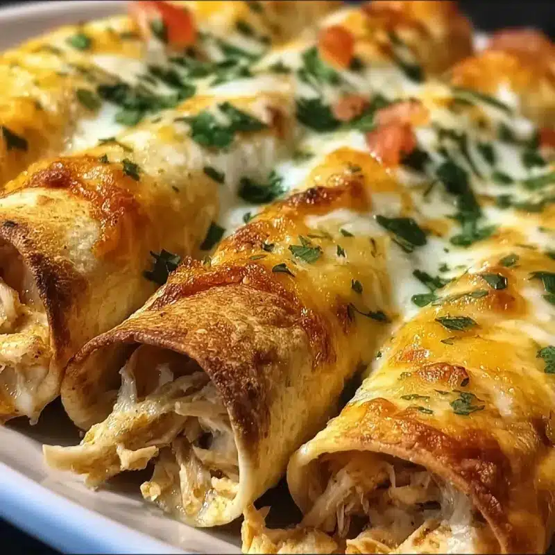 Baked Cream Cheese Chicken Taquitos 1 Baked Cream Cheese Chicken Taquitos