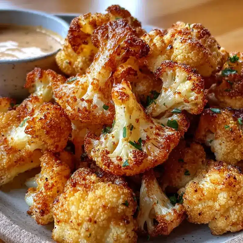 Crispy roasted cauliflower 1 Crispy roasted cauliflower