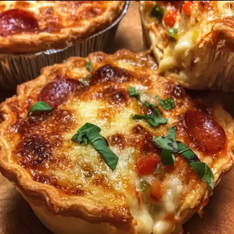 Pizza Pot Pies 1 Pizza Pot Pies