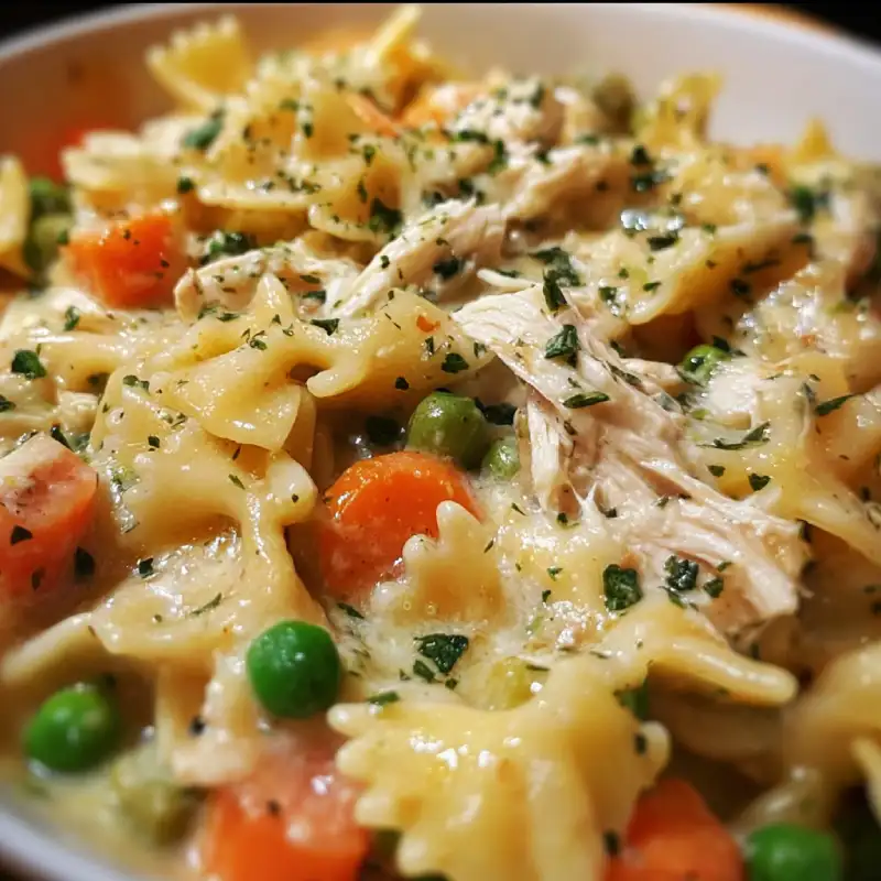 Chicken Pot Pie Pasta 1 Homemade Moose Tracks Ice Cream