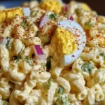 Deviled Egg Macaroni Salad