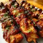 Thai Coconut Chicken Skewers