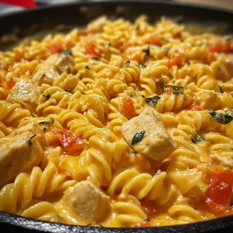 cheesy chicken rotini skillet 1 cheesy chicken rotini skillet
