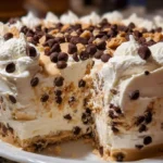 Chocolate Chip Cookie Dough Ice Cream Cake