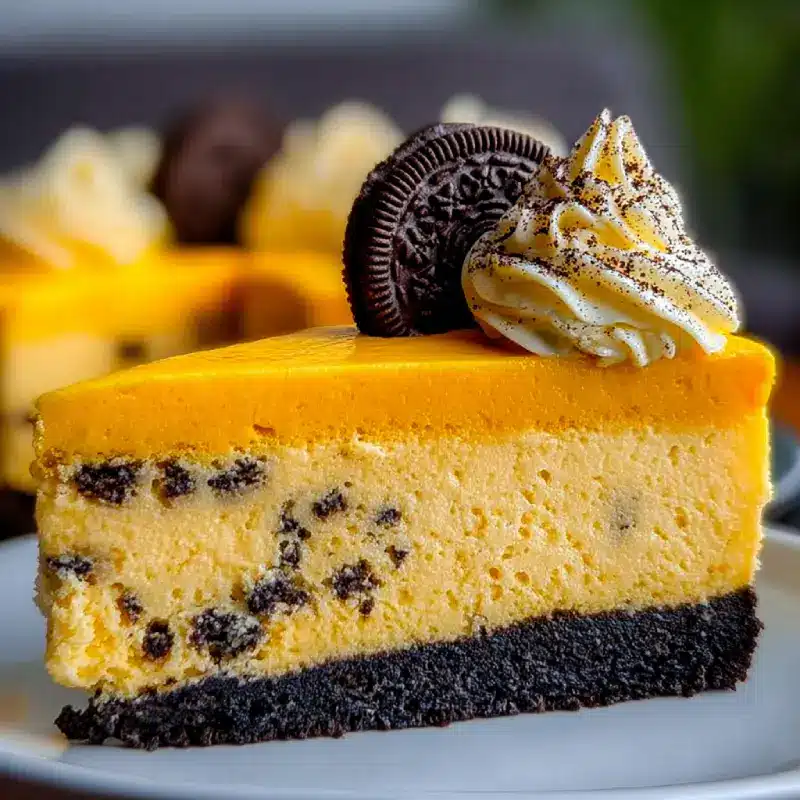 Yellow Velvet Oreo Cheesecake Recipe 1 Yellow Velvet Oreo Cheesecake Recipe