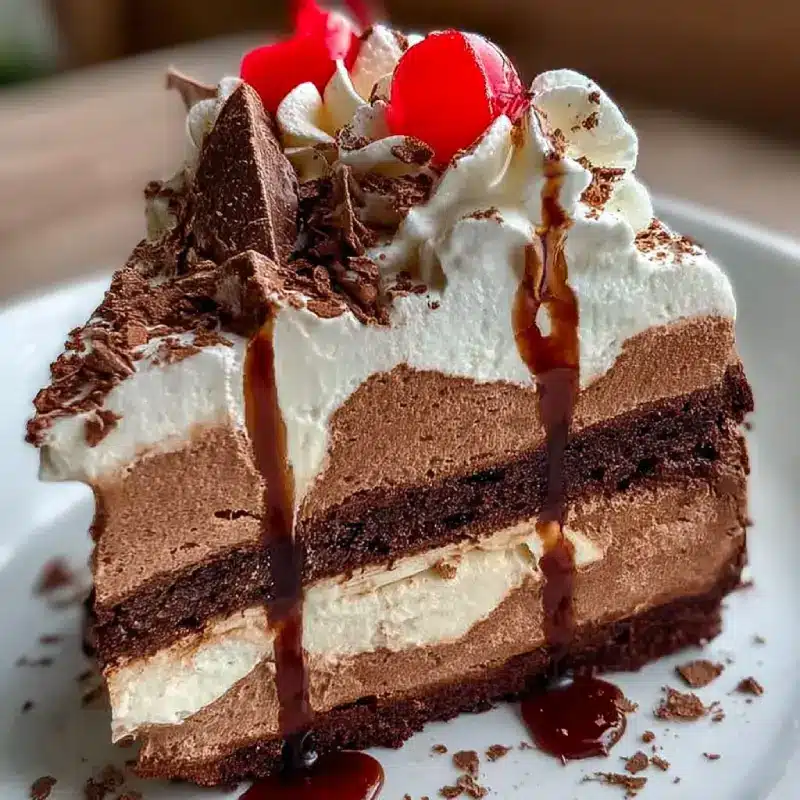 Chocolate Ice Cream Cake 1 Chocolate Ice Cream Cake
