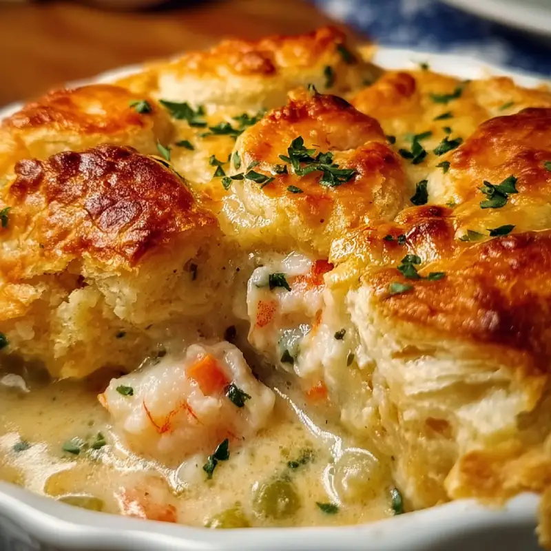 Cheddar Bay Seafood Pie
